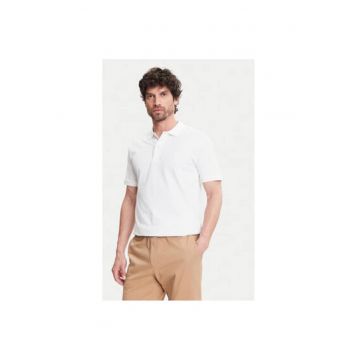 Tricou Polo barbati  C5 21354.2110 - Bumbac - Alb