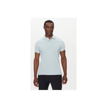Tricou polo barbati  MML0012BU44 - Bumbac - Albastru deschis