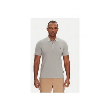 Tricou Polo barbati  NP0A4GDLH621 - Bumbac - Gri