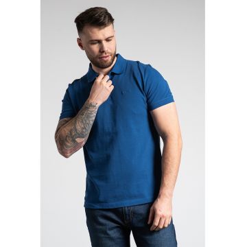 Tricou polo din bumbac pique