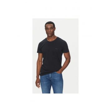 Set 2 tricouri barbati  900012008 - Bumbac - Negru