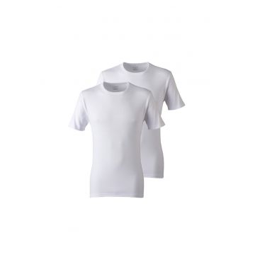 Set de tricouri slim fit din bumbac - 2 piese