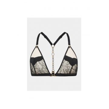 Sutien dama -  303475505 - Poliamida/Modal - Negru
