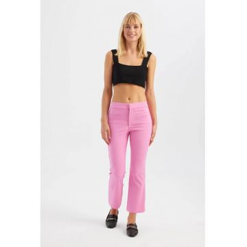Top Crop -  Decolteu Patrat - Negru - Material Respirabil -