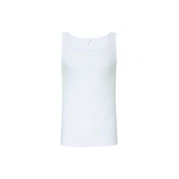 Top slim fit din bumbac