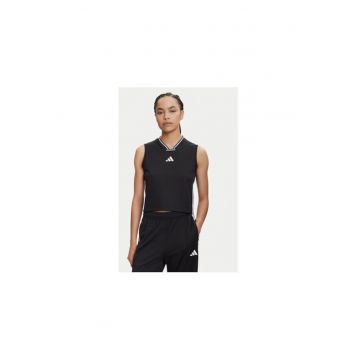 Top sport lifestyle cu decolteu in V