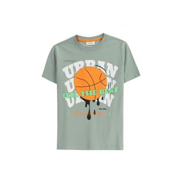 Tricou baieti  WC5143216VBB - Bumbac - Verde