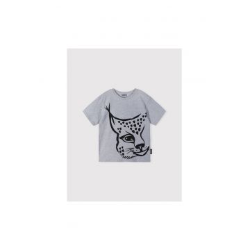 Tricou copii -  300086834 - Bumbac organic - Gri