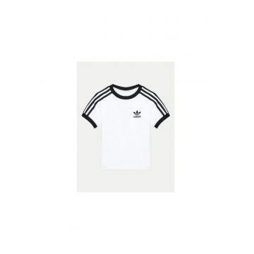 Tricou cu logo contrastant