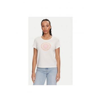 Tricou dama -  543456 - Ecru - Bumbac -