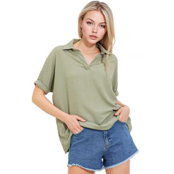 Tricou dama -  Poliester/Lycra - Verde