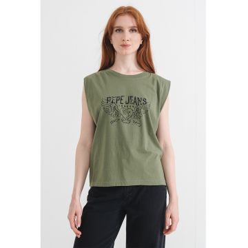 Tricou de bumbac Bertha