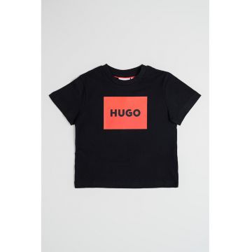 Tricou de bumbac cu imprimeu logo