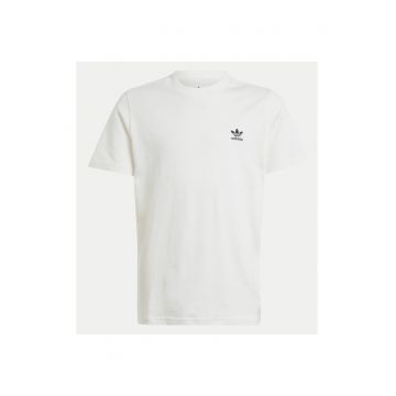 Tricou din bumbac cu detaliu logo
