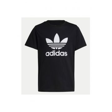 Tricou din bumbac cu imprimeu cu logo