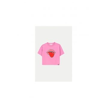 Tricou fete -  304485213 - Bumbac - Roz