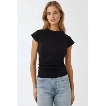 Tricou pentru dama -  jerseu - negru
