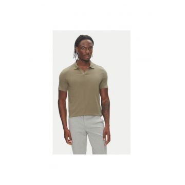 Tricou polo barbati  30-404036 - Bumbac - Kaki