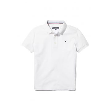 Tricou polo din amestec de bumbac organic