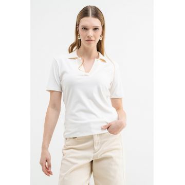 Tricou slim fit polo