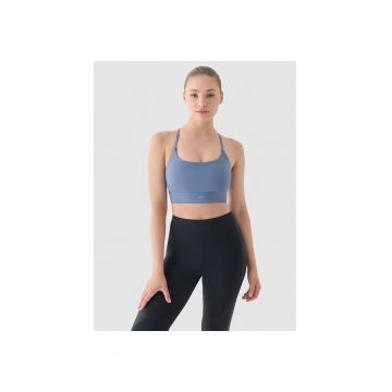 Bustiera sport dama  suport redus - albastru marin - material sintetic Bustiera sport dama  suport redus - albastru marin - material sintetic