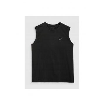 Maiou sport barbati  bumbac - negru Maiou sport barbati  bumbac - negru
