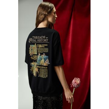 Medicine tricou din bumbac culoarea negru