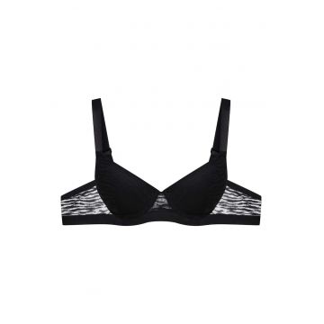 Sutien dama  poliamida - bretele groase - negru Sutien dama  poliamida - bretele groase - negru