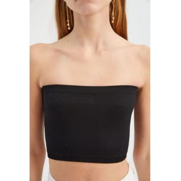 Top scurt  negru