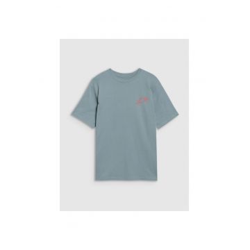 Tricou  baieti - turcoaz - 100% bumbac Tricou  baieti - turcoaz - 100% bumbac