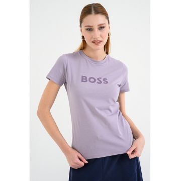 Tricou cu imprimeu logo pe piept Elogo