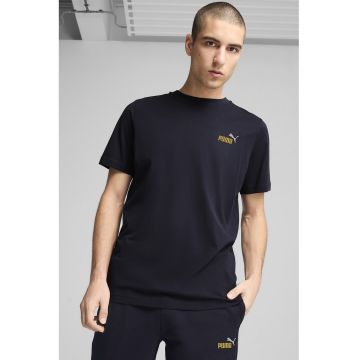 Tricou de bumbac cu decolteu la baza gatului Tricou de bumbac cu decolteu la baza gatului