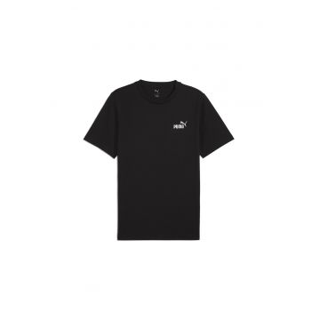Tricou de bumbac cu decolteu la baza gatului Tricou de bumbac cu decolteu la baza gatului