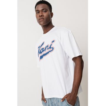 Tricou de bumbac cu logo