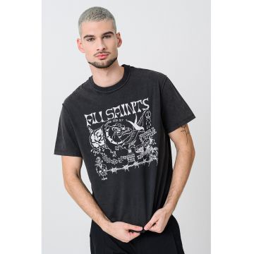 Tricou din bumbac organic cu imprimeu grafic