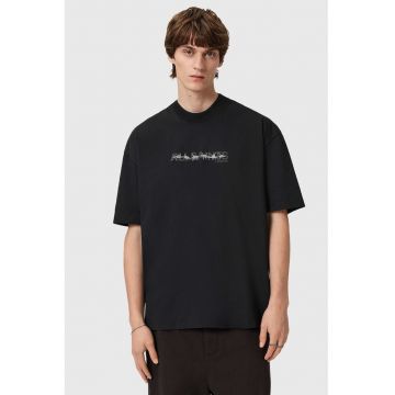 Tricou lejer de bumbac cu logo