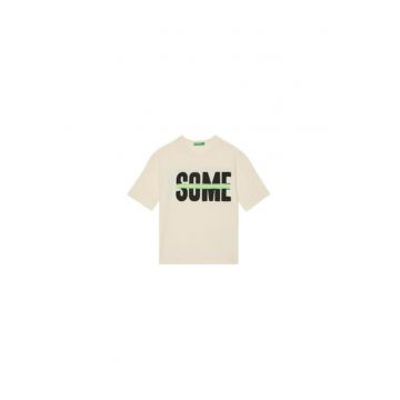 Tricou pentru baieti  3PCMC10N7 - Bumbac - Ecru Tricou pentru baieti  3PCMC10N7 - Bumbac - Ecru