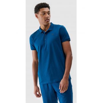 Tricou polo barbati  turcoaz - bumbac 100% - croiala obisnuita