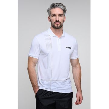 Tricou polo cu imprimeu logo