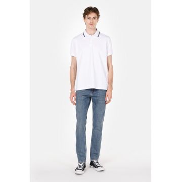 Tricou polo cu model uni Tricou polo cu model uni