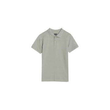 Tricou polo unisex  bumbac - croiala normala - verde - Tricou polo unisex  bumbac - croiala normala - verde -