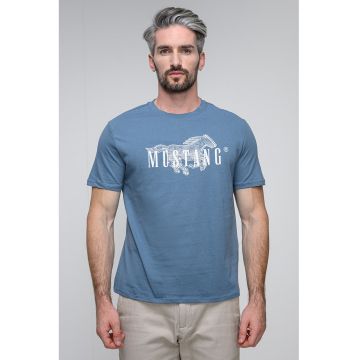 Tricou regular fit cu imprimeu logo pe piept Austin
