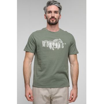 Tricou regular fit cu imprimeu logo pe piept Austin