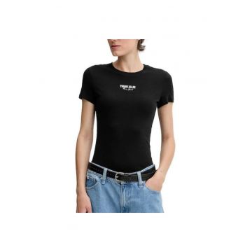 Tricou  TJW SLIM ESSENTIAL LOGO2 TEEEXT-DW0DW20913-BDS Tricou  TJW SLIM ESSENTIAL LOGO2 TEEEXT-DW0DW20913-BDS