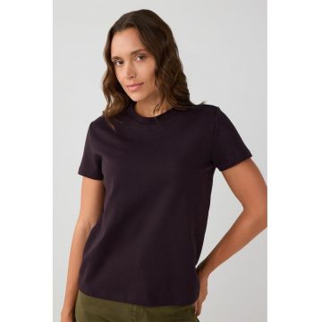 Tricou uni din amestec de bumbac