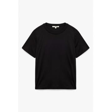 Tricou uni din amestec de modal Tricou uni din amestec de modal