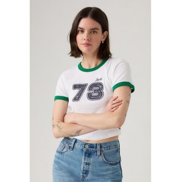 Youth Tricou crop slim fit