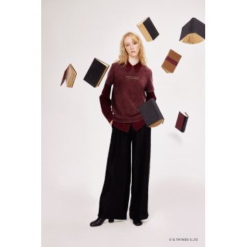 Medicine tricou din bumbac culoarea bordo