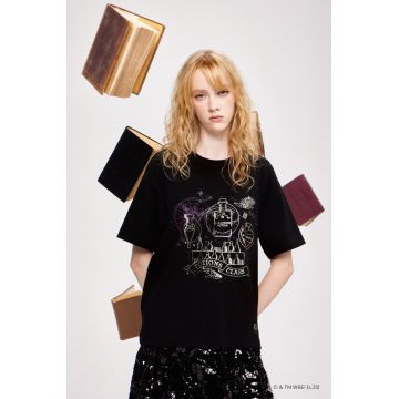 Medicine tricou din bumbac culoarea negru