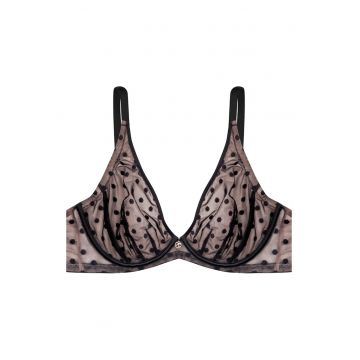 Sutien clasic moale  Izzie Negru Sutien clasic moale  Izzie Negru